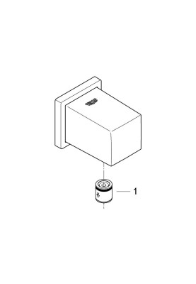 Euphoria Cube Підключення душового шлангу (27704000)