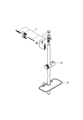 Rainshower SmartActive Душова штанга, 900 мм (26603000)