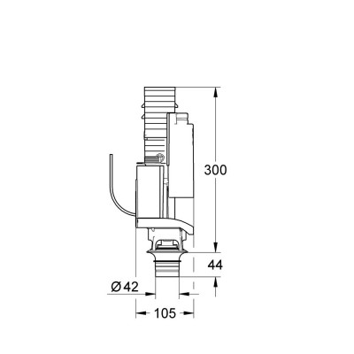 Змивний клапан GROHE для GD2 (38736000)