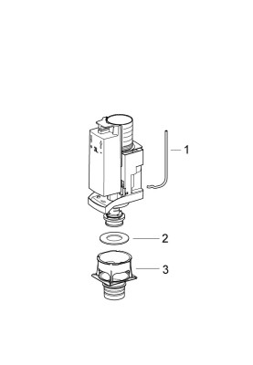 Комплект зливного клапана AV1 (42314000)