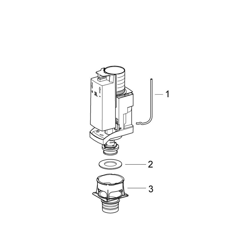 Комплект зливного клапана AV1 (42314000)