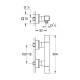 Grohtherm Cube Термостат для душу (34488000)