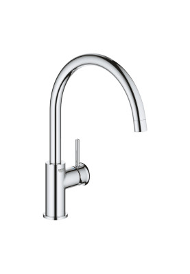 BauClassic Одноважільний змішувач для мийки (31234001)