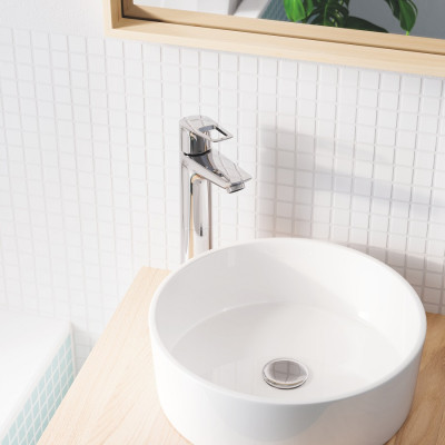 BauLoop New Одноважільний змішувач для раковини XL-Size (23764001)