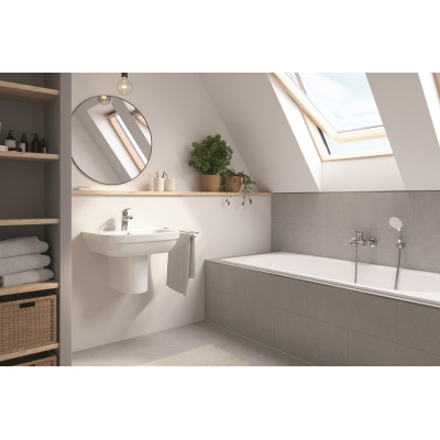 Eurosmart New Одноважільний змішувач для раковини S-Size (23456003)
