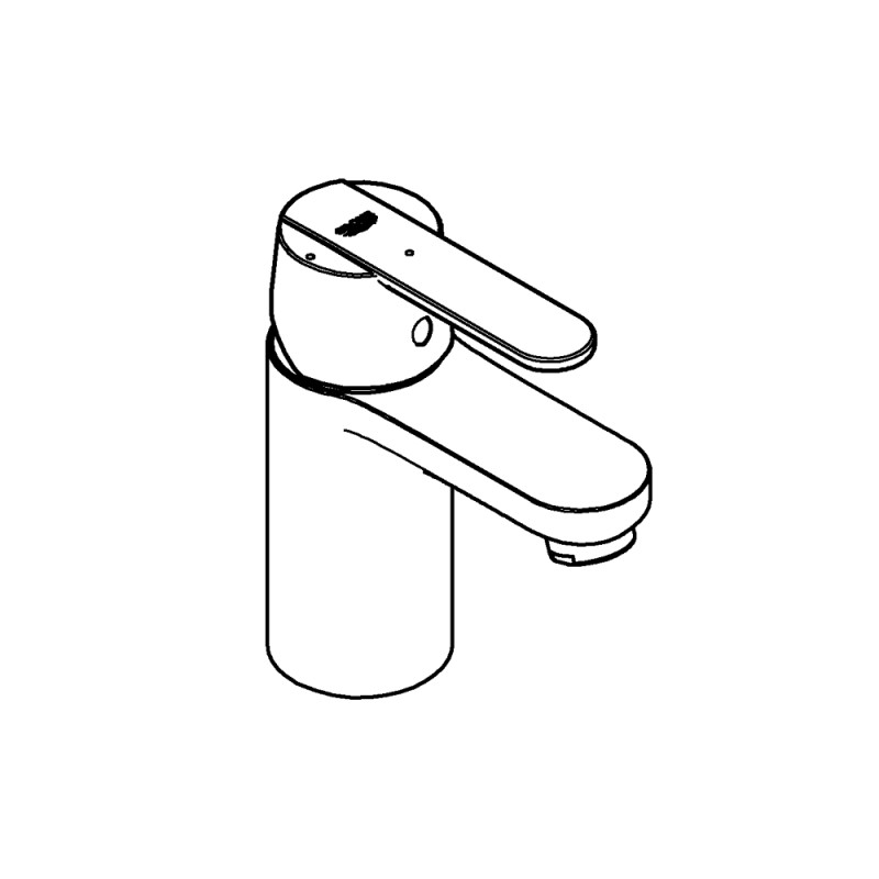 QuickFix Get Одноважільний змішувач для раковини S-Size (23586000)