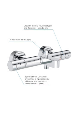Grohtherm 800 Cosmopolitan Термостат для ванни (34772000)