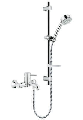 BauClassic Одноважільний змішувач для ванни (32865000)