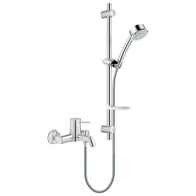 BauClassic Одноважільний змішувач для ванни (32865000)