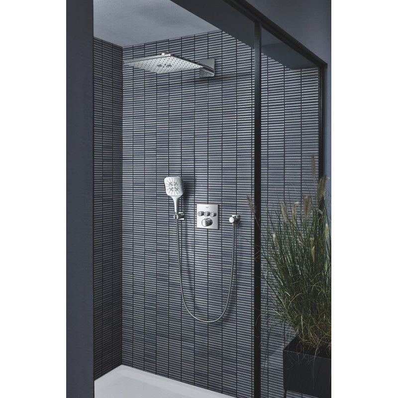 Rainshower 310 SmartActive Cube Верхній душ  з душовим кронштейном 430 мм, 2 режими (26479000)