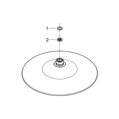 Euphoria 260 Верхній душ , 3 режими струменя (26457000)