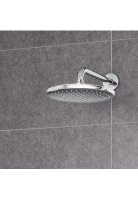 Tempesta 250 верхній душ із кронштейном до стіни з WaterSaving (26668000)
