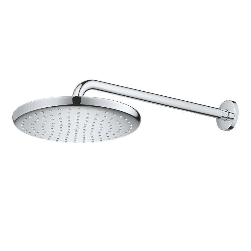 Tempesta 250 верхній душ з кронштейном до стіни з WaterSaving (26668000)