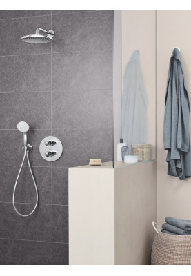 Tempesta 250 верхній душ із кронштейном до стіни з WaterSaving (26668000)