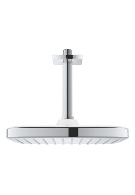 Tempesta 250 Cube Верхній душ з кронштейном до стелі з WaterSaving (26688000 )