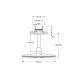 Rainshower 310 SmartActive Верхній душ з душовим кронштейном, 2 режими струменя (22124KF0)