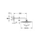 Rainshower Aqua 10" Верхній 286 мм душ, 1 режим струменя (26860000)