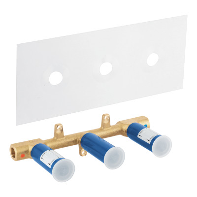 Механізм прихованого монтажу для двоважільного змішувача для раковини (29025002)