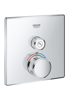 Grohtherm SmartControl Термостат прихованого монтажу із одною кнопкою керування (29123000)