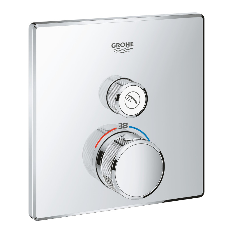 Grohtherm SmartControl Термостат прихованого монтажу із одною кнопкою керування (29123000)