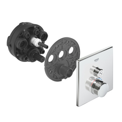 Grohtherm SmartControl Термостат прихованого монтажу із однією кнопкою керування (29123000)