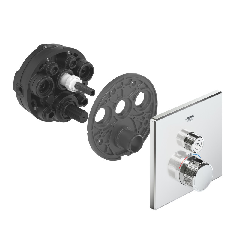Grohtherm SmartControl Термостат прихованого монтажу із одною кнопкою керування (29123000)
