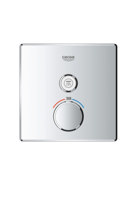 Grohtherm SmartControl Термостат прихованого монтажу із одною кнопкою керування (29123000)