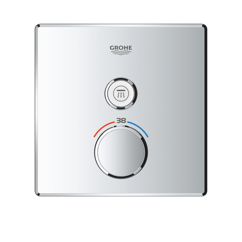 Grohtherm SmartControl Термостат прихованого монтажу із одною кнопкою керування (29123000)