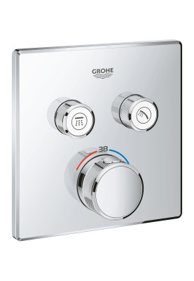 Grohtherm SmartControl Tермостат прихованого монтажу з 2 кнопками керування  (29124000)