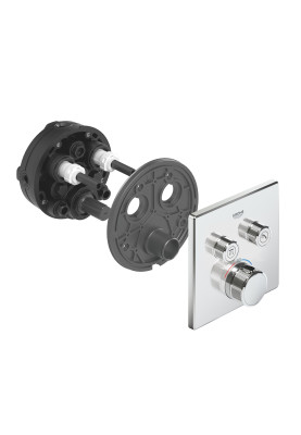 Grohtherm SmartControl Tермостат прихованого монтажу з 2 кнопками керування  (29124000)
