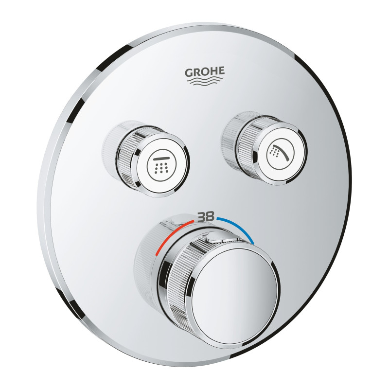Grohtherm SmartControl Tермостат прихованого монтажу з 2 кнопками керування (29119000)