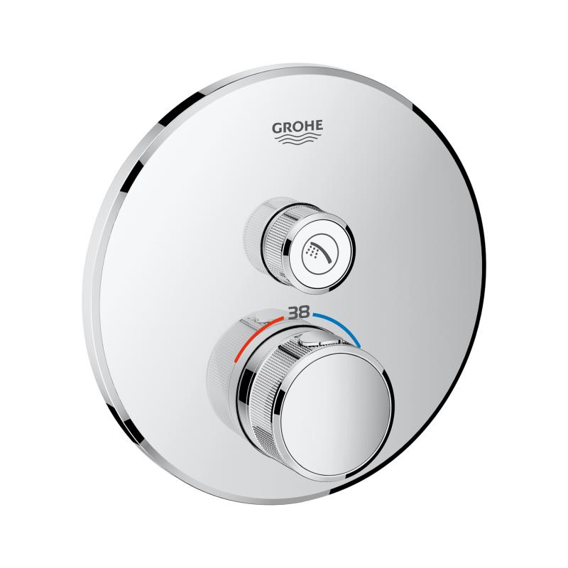 Grohtherm SmartControl Термостат прихованого монтажу із одною кнопкою керування (29118000)
