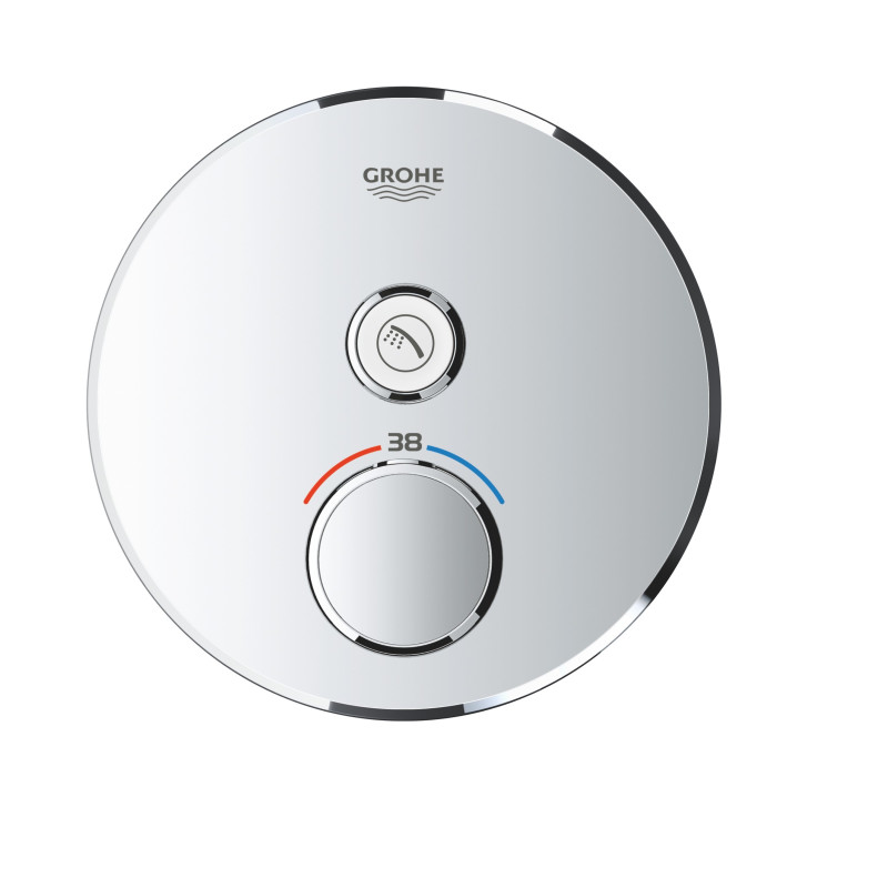 Grohtherm SmartControl Термостат прихованого монтажу із одною кнопкою керування (29118000)
