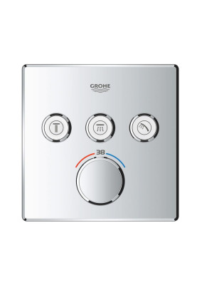 Grohtherm SmartControl Термостат прихованого монтажу із 3 кнопками керування (29126000)