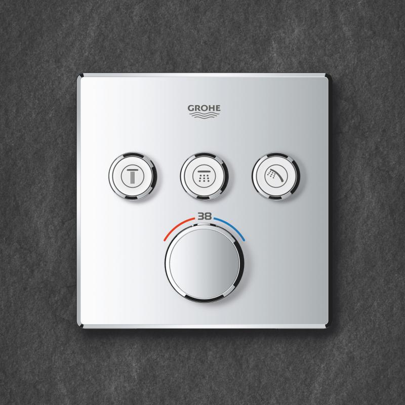Grohtherm SmartControl Термостат прихованого монтажу із 3 кнопками керування (29126000)
