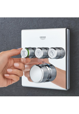 Grohtherm SmartControl Термостат прихованого монтажу із 3 кнопками керування (29126000)