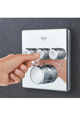 Grohtherm SmartControl Термостат прихованого монтажу із 3 кнопками керування (29126000)