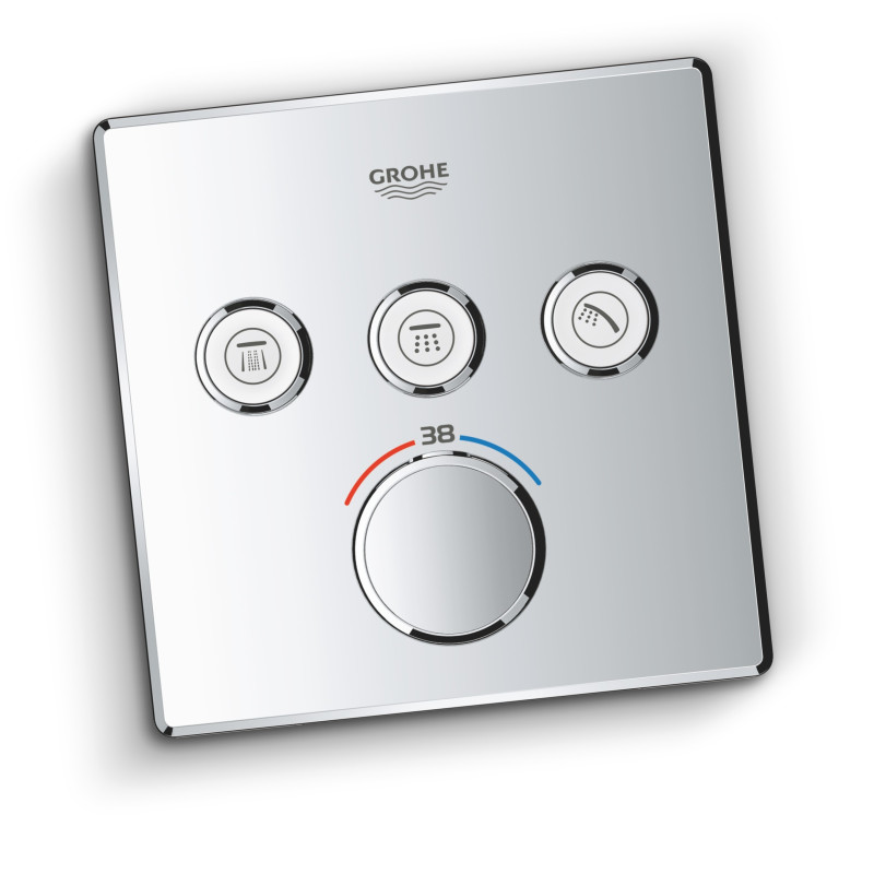 Grohtherm SmartControl Термостат прихованого монтажу із 3 кнопками керування (29126000)
