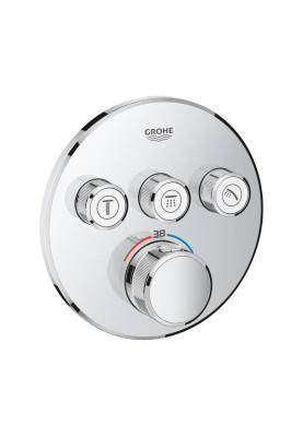 Grohtherm SmartControl Термостат прихованого монтажу на 3 виходи (29121000)