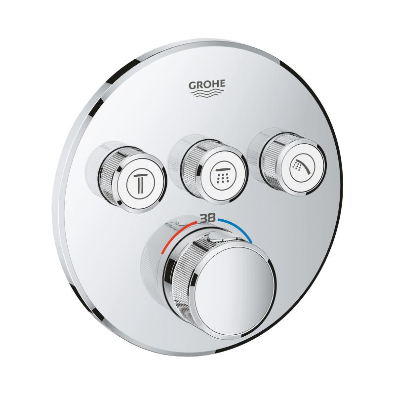 Grohtherm SmartControl Термостат прихованого монтажу на 3 виходи (29121000)