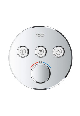 Grohtherm SmartControl Термостат прихованого монтажу на 3 виходи (29121000)