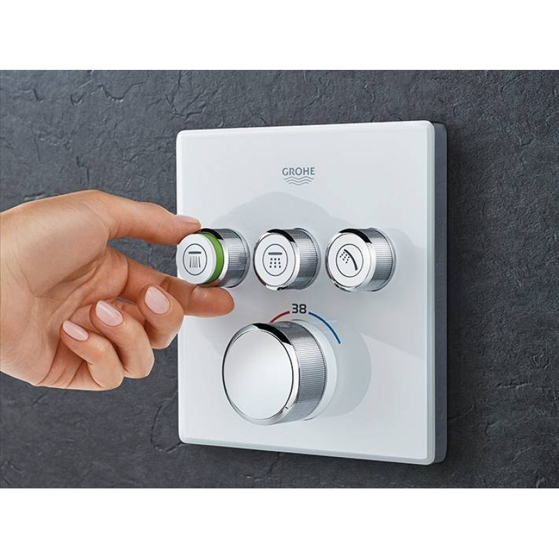 Grohtherm SmartControl Термостат прихованого монтажу із 3 кнопками керування (29157LS0
)
