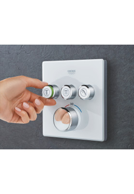 Grohtherm SmartControl Термостат прихованого монтажу із 3 кнопками керування (29157LS0
)