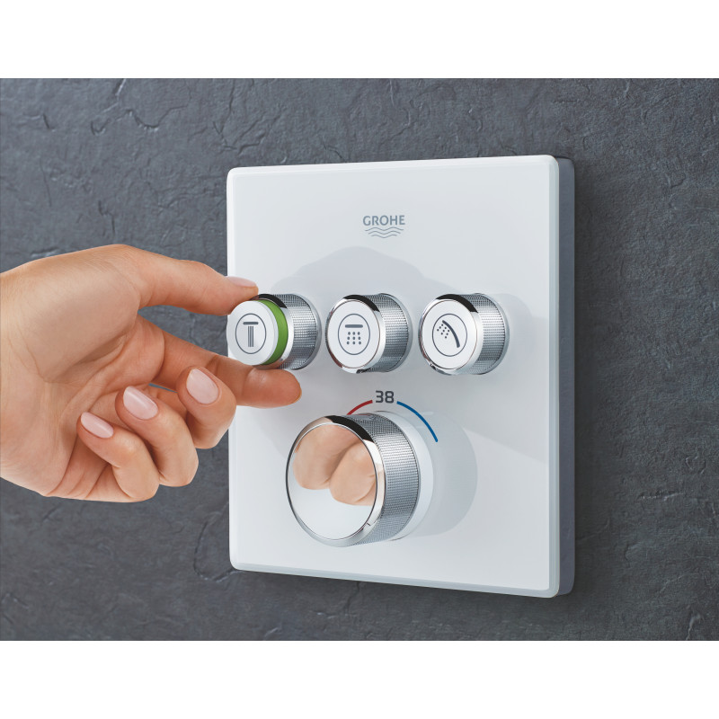 Grohtherm SmartControl Термостат прихованого монтажу із 3 кнопками керування (29157LS0
)