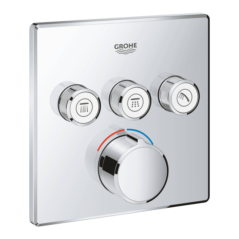 SmartControl Змішувач прихованого монтажу з 3 кнопками керування (29149000)