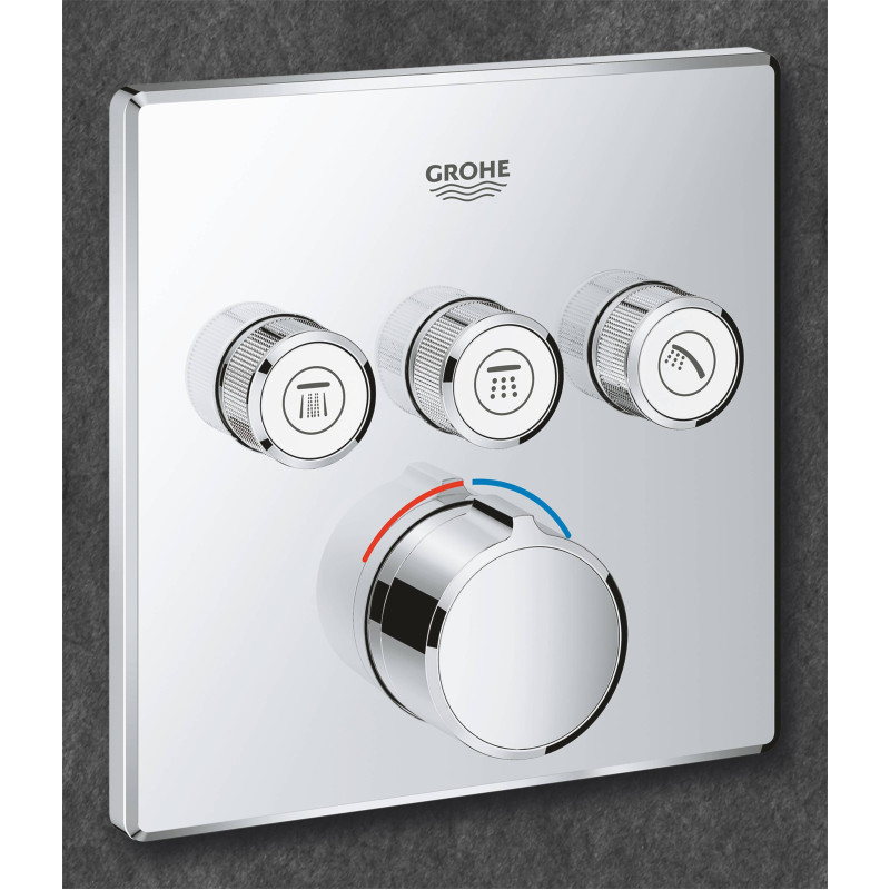 SmartControl Змішувач прихованого монтажу з 3 кнопками керування (29149000)
