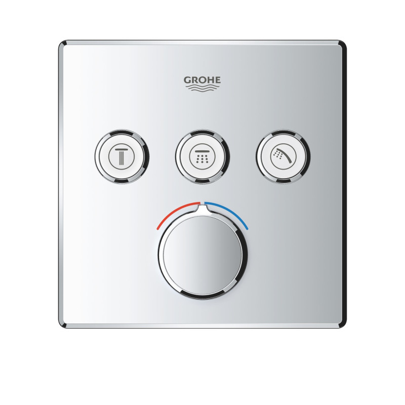 SmartControl Змішувач прихованого монтажу з 3 кнопками керування (29149000)
