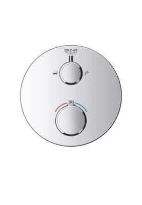 Grohtherm Термостат для душу з перемикачем на 2 положення ванна/душ (24077000)