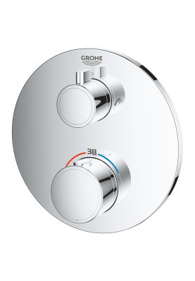 Grohtherm Термостат для душу з перемикачем на 2 положення ванна/душ (24077000)