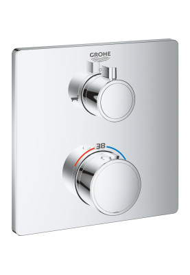 Grohtherm Термостат для душу з перемикачем на 2 положення ванна/душ (24080000)